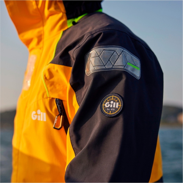 2026 Gill Mens OS2 Offshore Jacket & Trouser Sailing Suit GMOOJATCSGN - Goldfusion / Navy